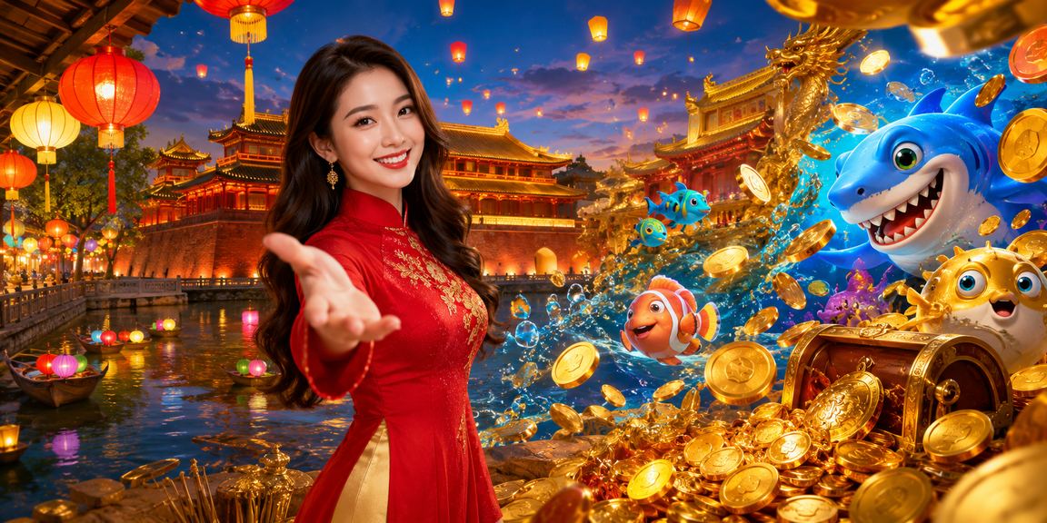 Người chơi Hội An mặc áo dài truy cập casino trực tuyến trên điện thoại